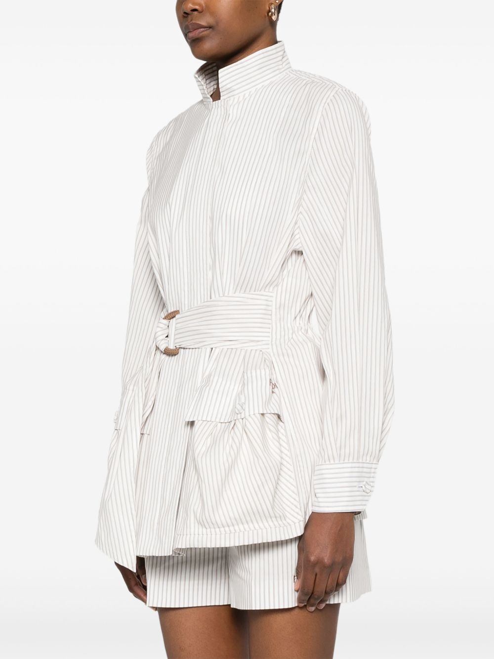 striped jacket - 3