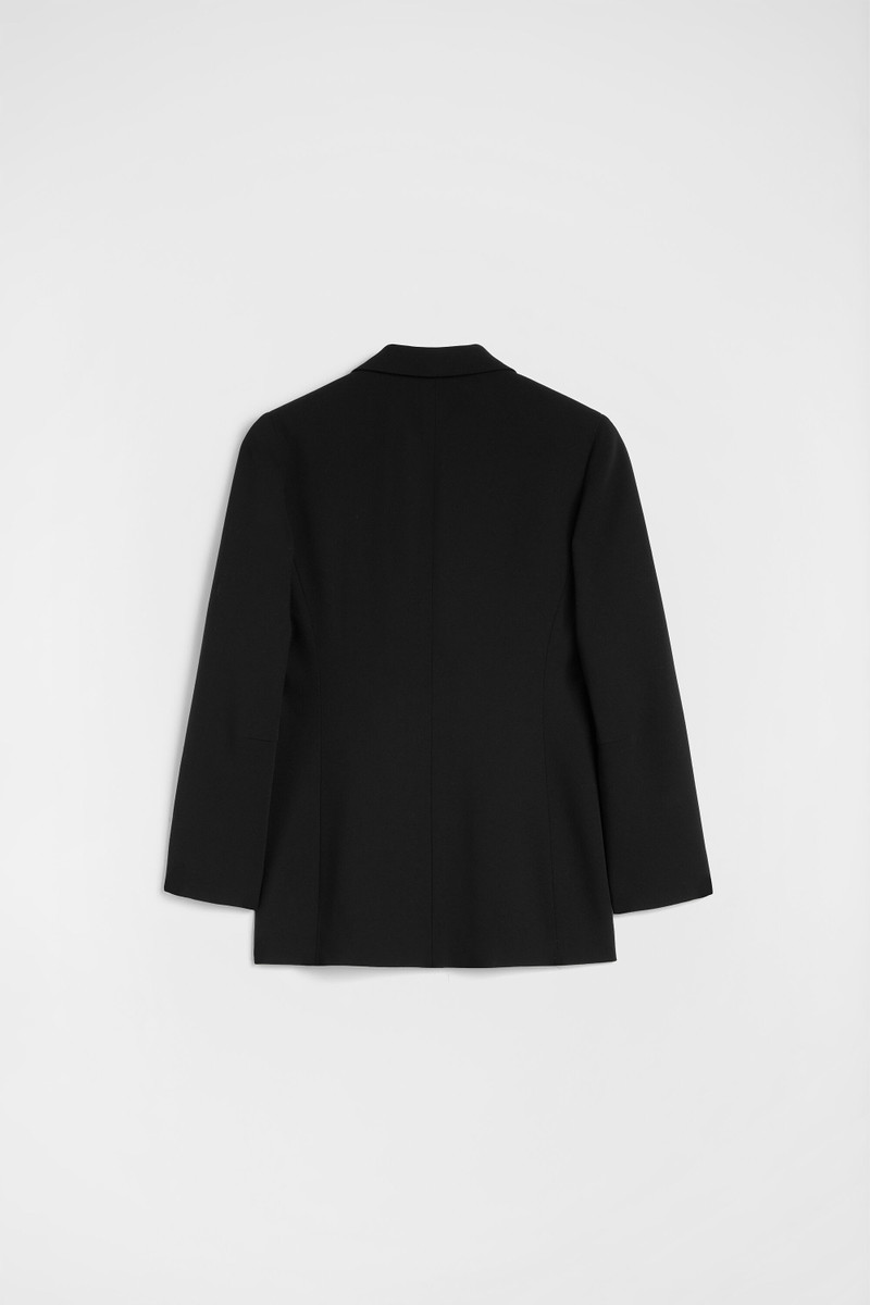 Wool Sablé Tailored Jacket 6