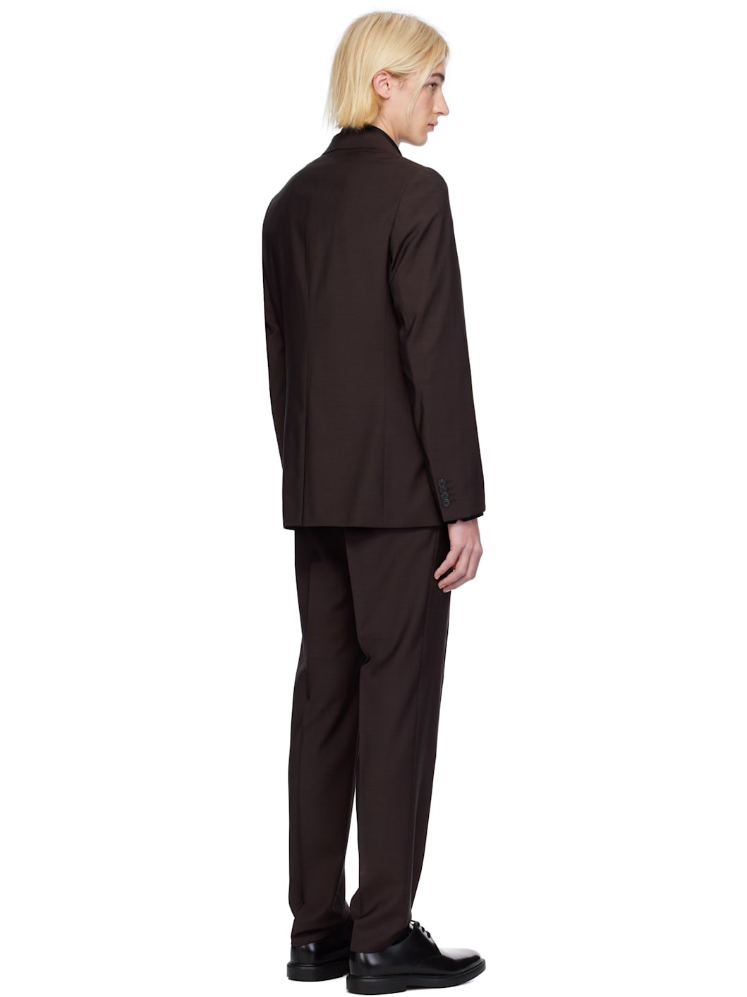 Purple Slim-Fit Suit - 3