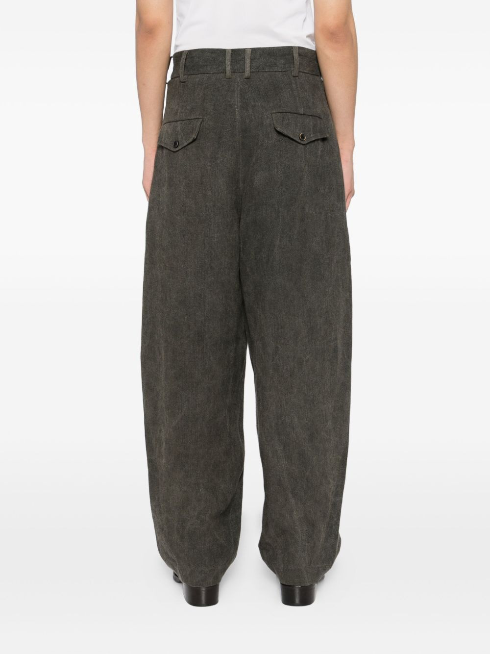 linen trousers - 4