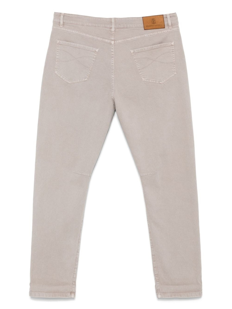 Brunello Cucinelli straight-leg jeans outlook