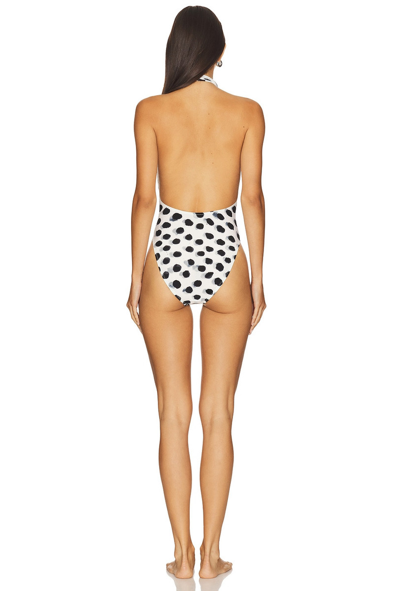 NORMA KAMALI Cross Halter Mio Top outlook