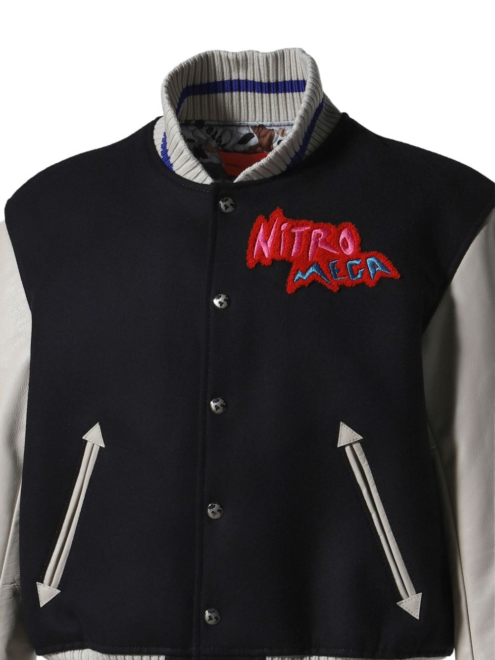 Nitro Mega Shrunken varsity jacket - 4