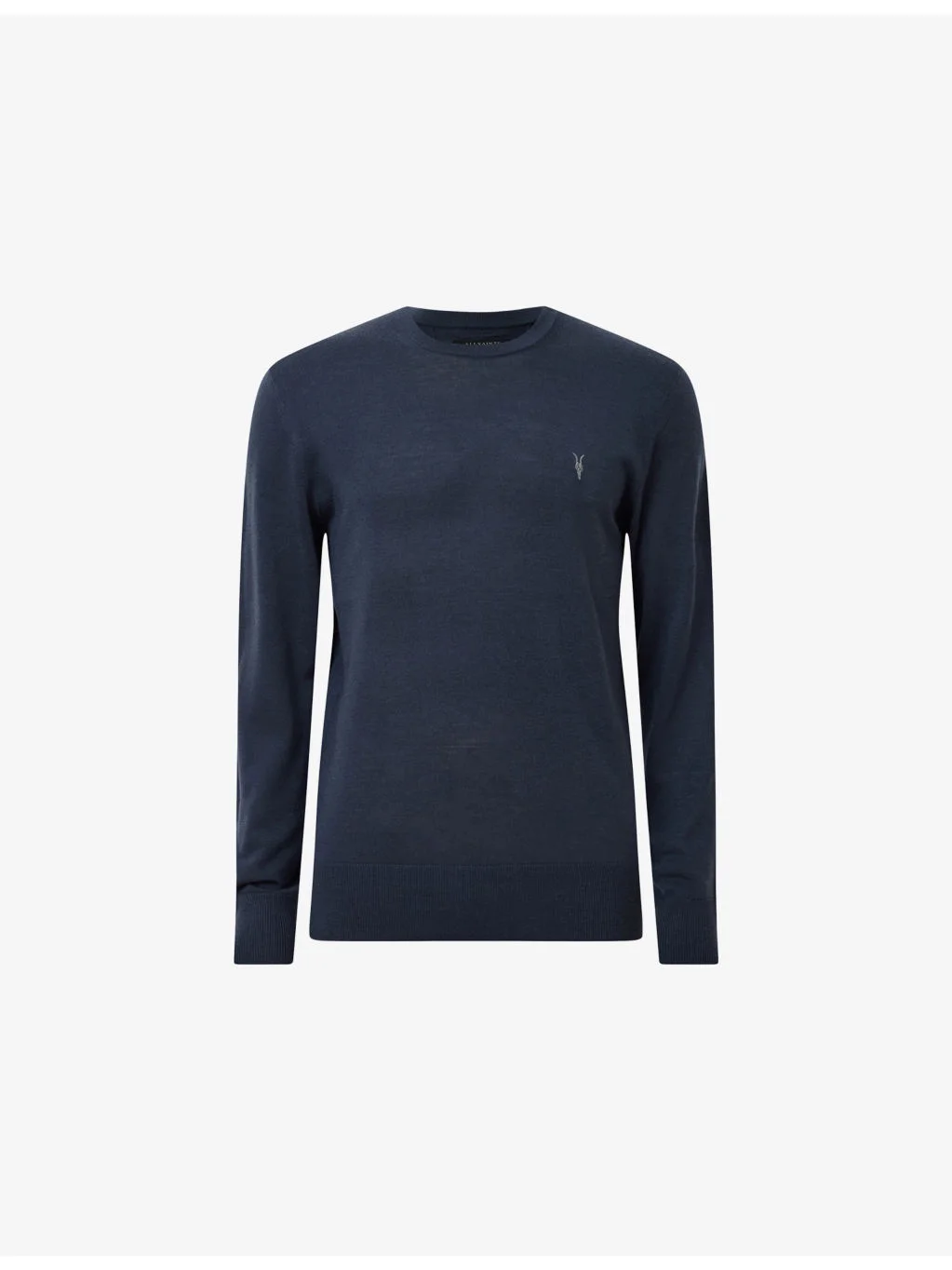 Mode Merino marl-pattern wool crew jumper - 1