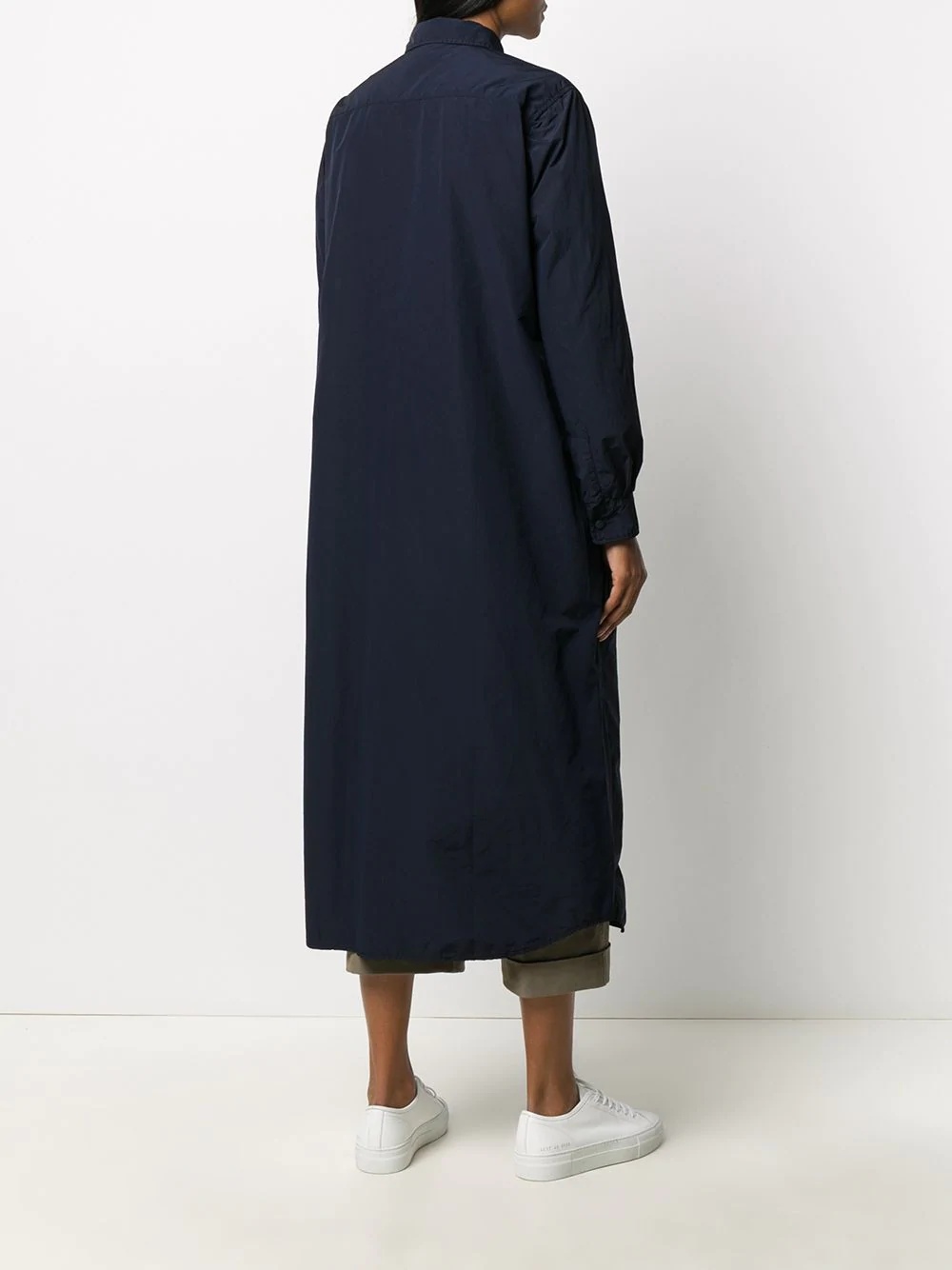 oversized shirt overcoat  - 4