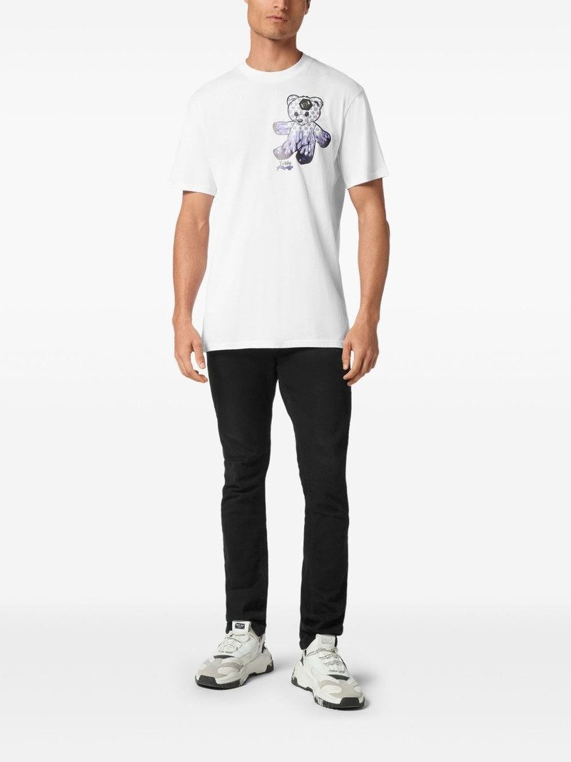 PHILIPP PLEIN teddy bear-print T-shirt outlook