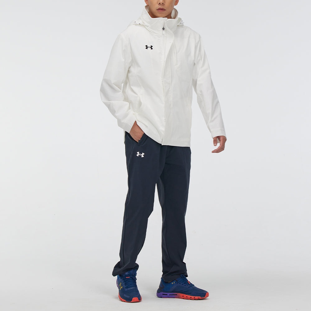 Under Armour Training Shuttle Hooded Jacket 'White Black' 21600409-100 - 5