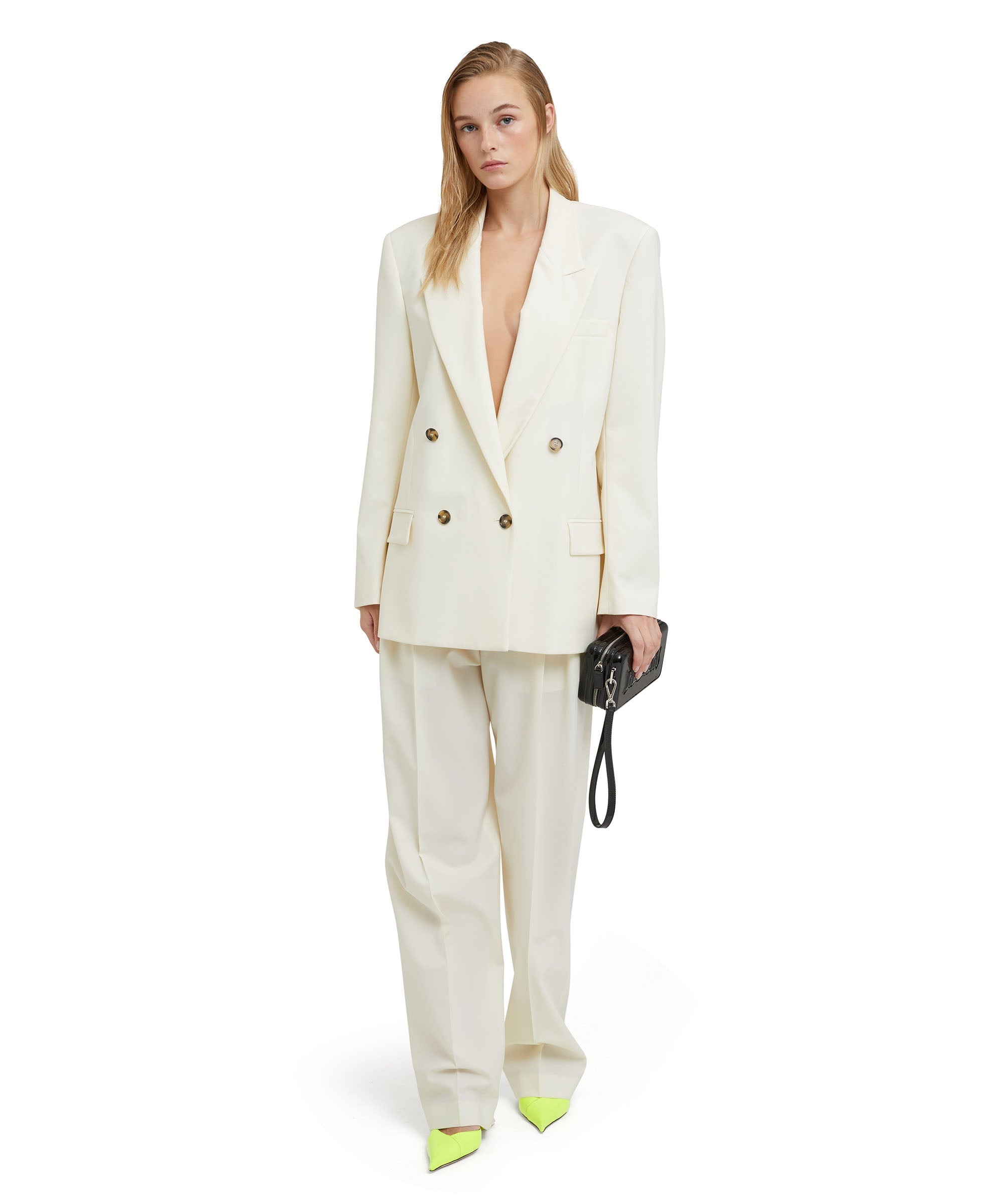 Fresh wool pleated pants - 5