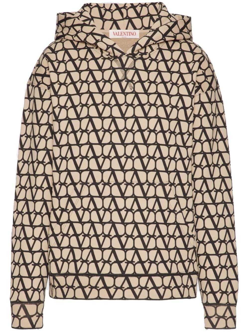 Toile Iconographe-print cotton hoodie - 1