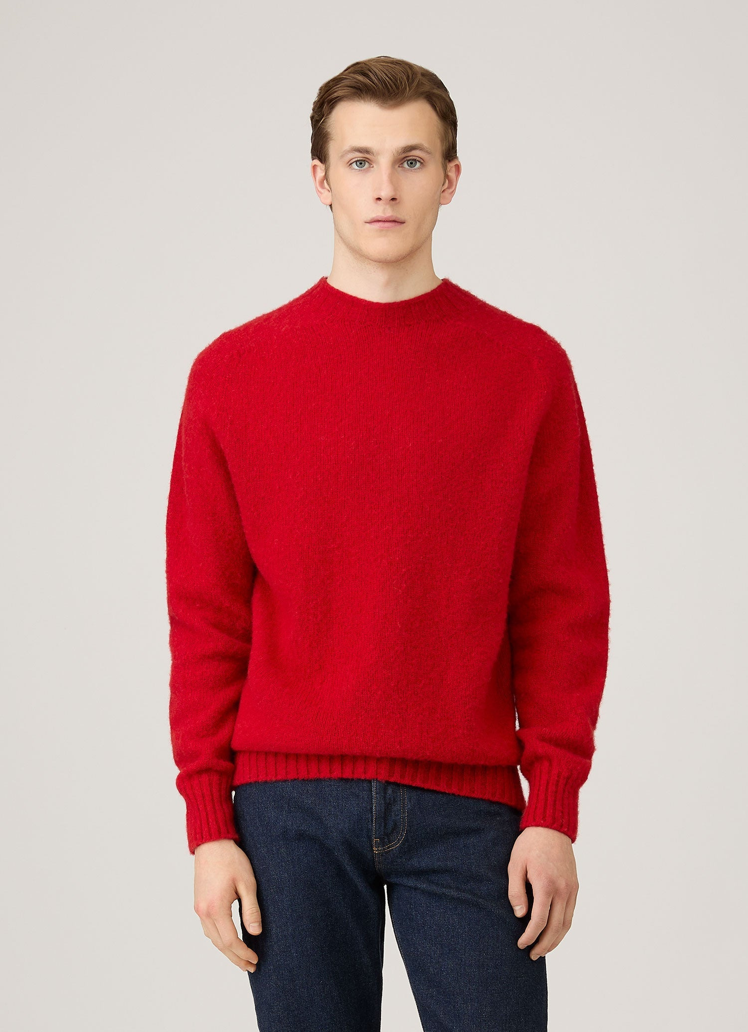 Shetland Crew Neck Jumper - 2