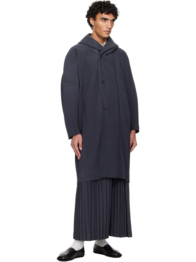 ISSEY MIYAKE Navy Monthly Colors December Coat outlook