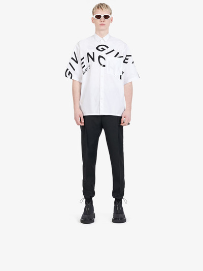 Givenchy GIVENCHY Refracted printed shirt in cotton outlook