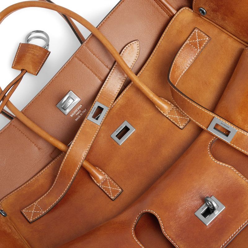 Women's Bel Air Carry All Bag Medium in Tan Cowboy 5