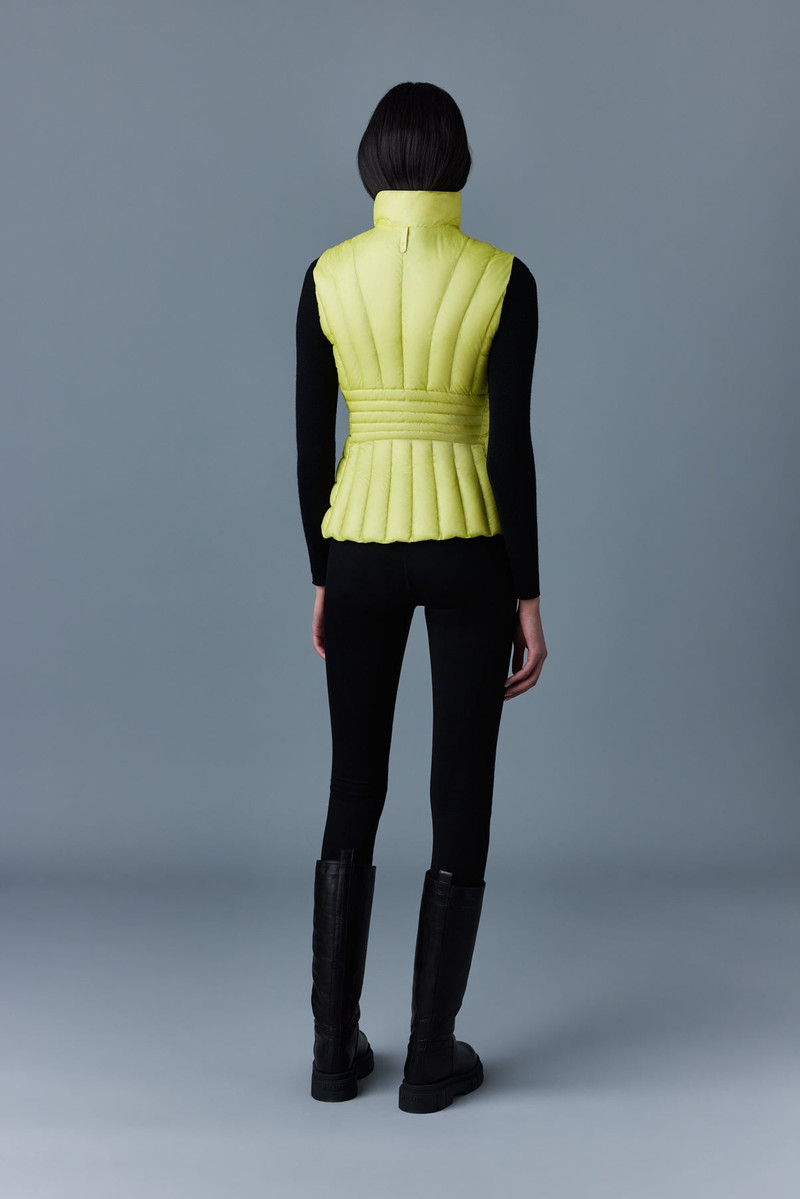 LILYAN light down vertical quilted Vest 4