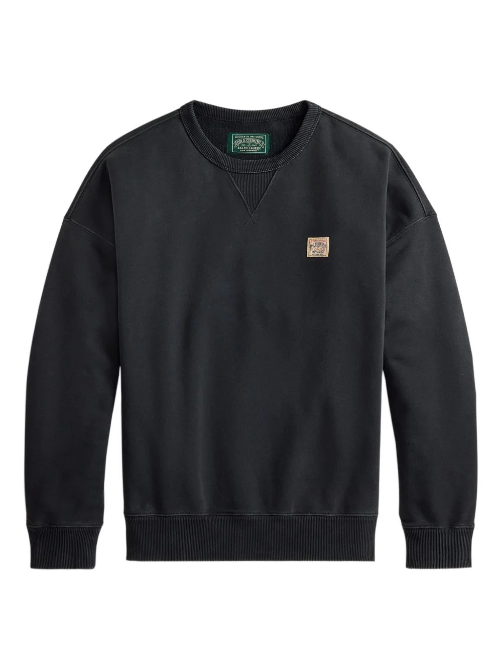 crew-neck long-sleeve sweatshirt - 1