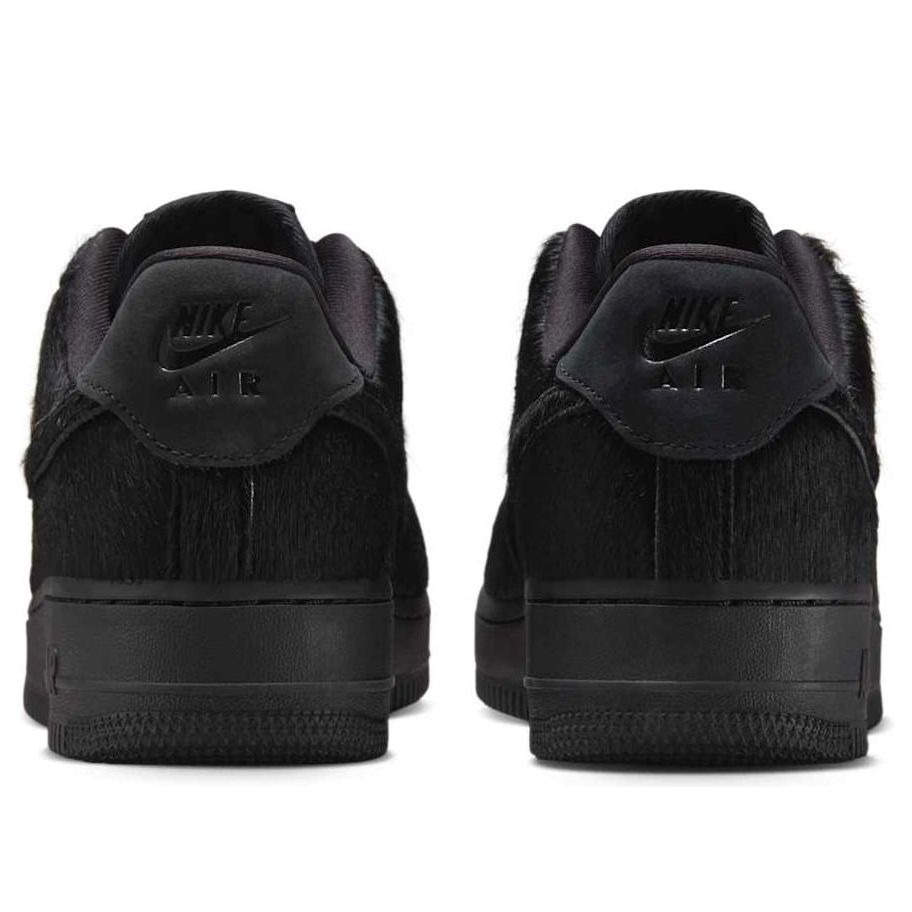 (WMNS) Nike Air Force 1 Low '07 Pony Hair 'Triple Black' II7398-001 - 3