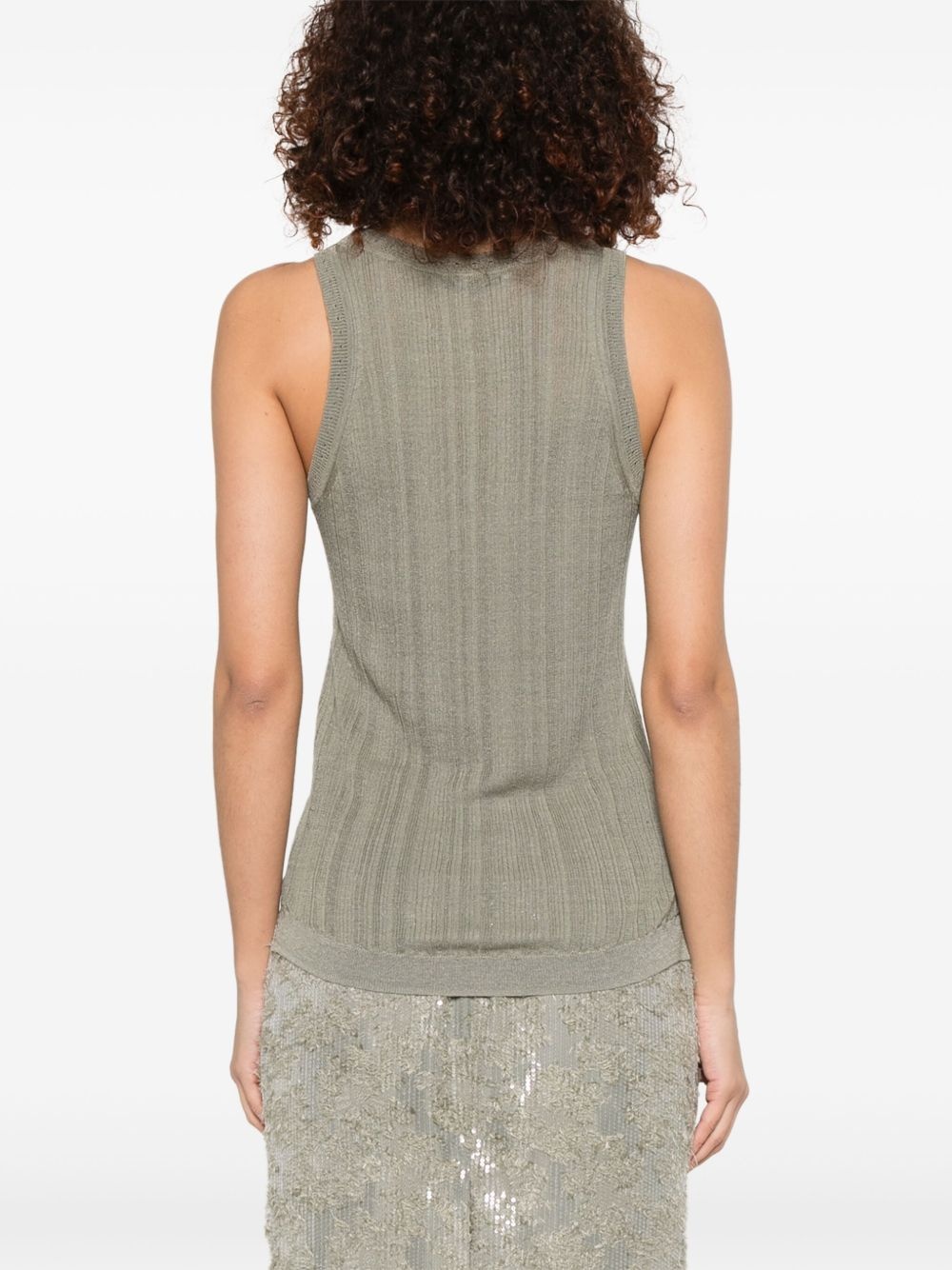 ribbed tank top - 4