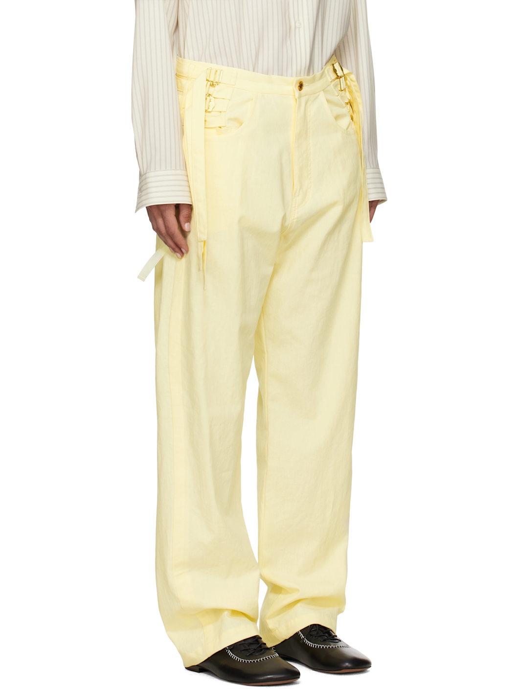 Yellow UC1E1504 Trousers - 2