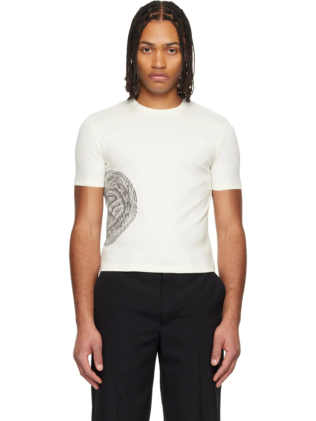 Off-White 'The Laurel Stamped' Baby T-shirt - 1