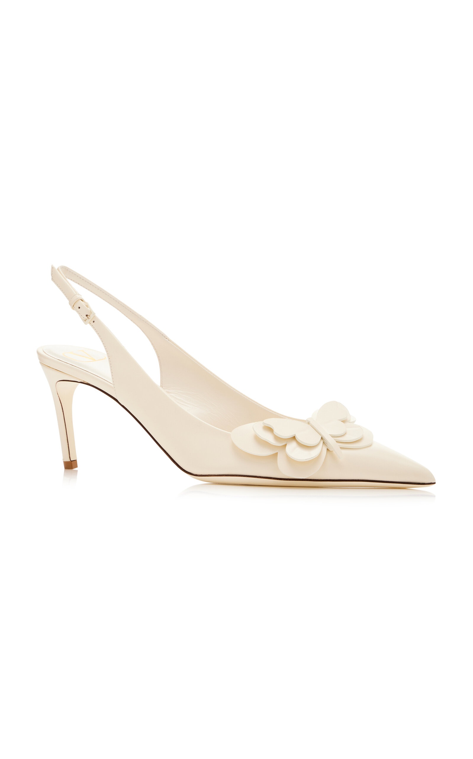 【VALENTINO】Slingback Pump アイボリー Valentino Valentino Garavani Archive Butterfly Pumps ivory