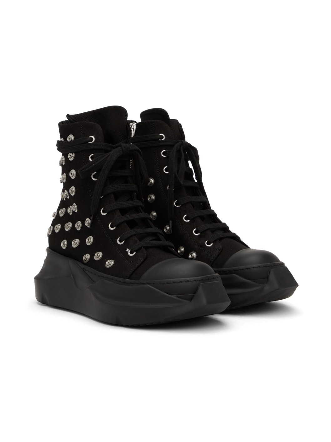 Black Rivet Sneakers - 4