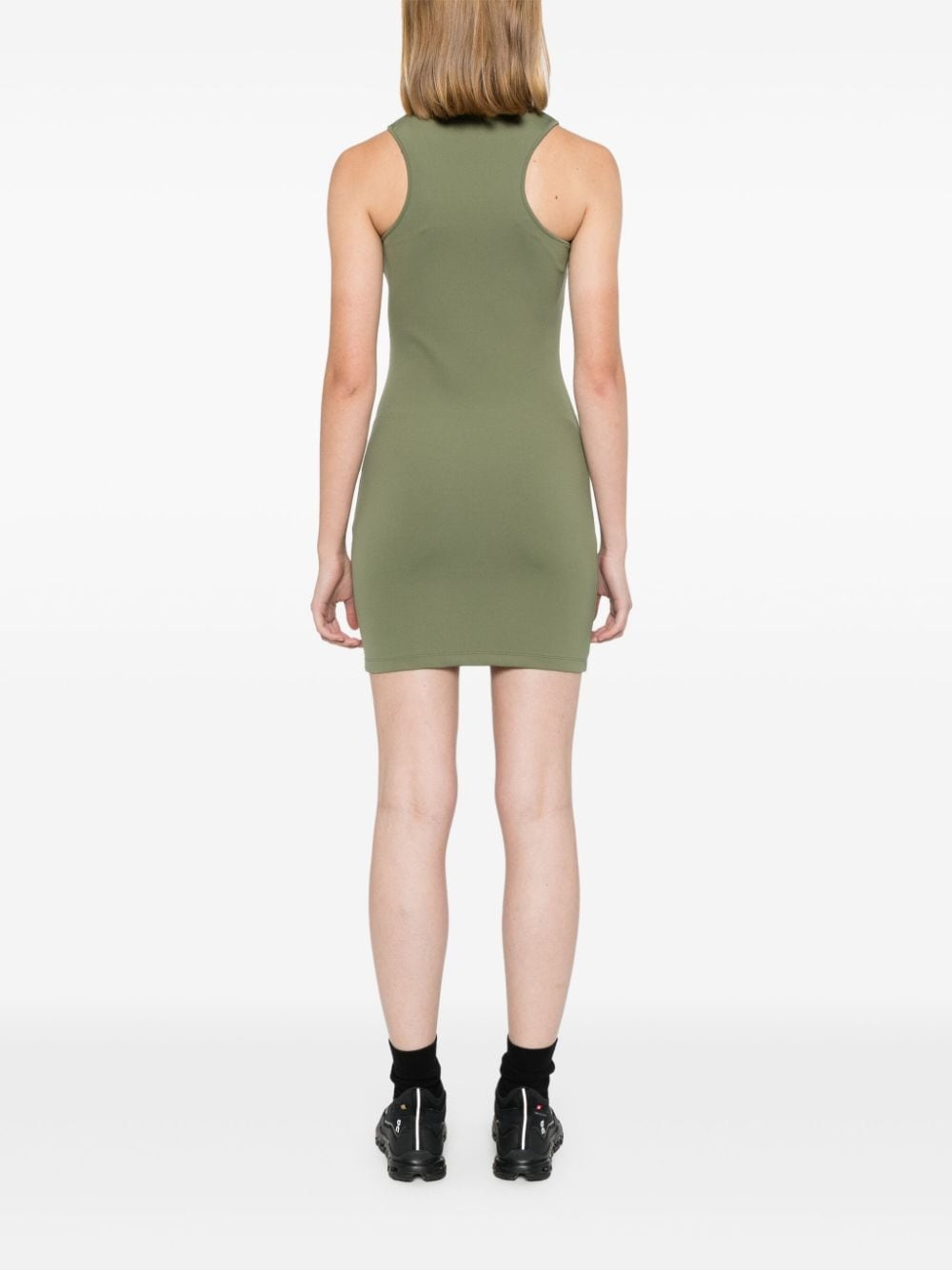logo-print mini dress - 4