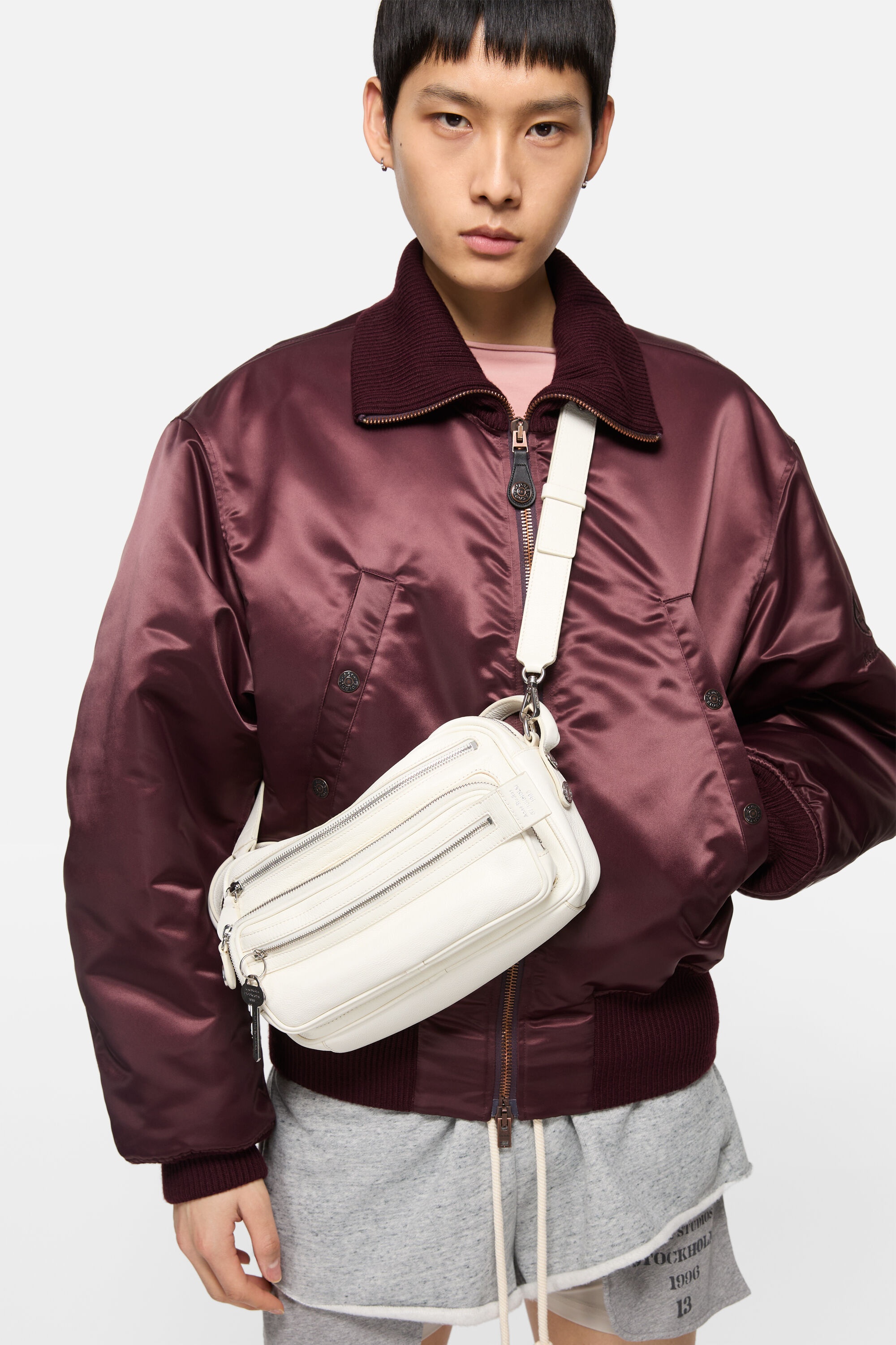 Camero Party Shoulder Bag - Cream white - 2