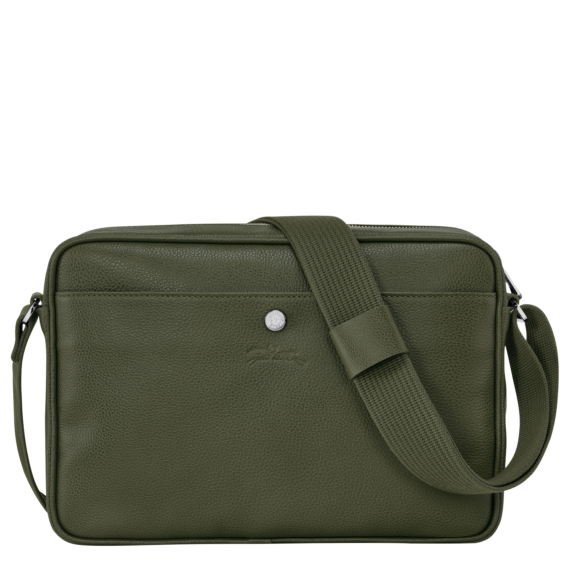 Le Foulonné M Camera bag Khaki - Leather - 3