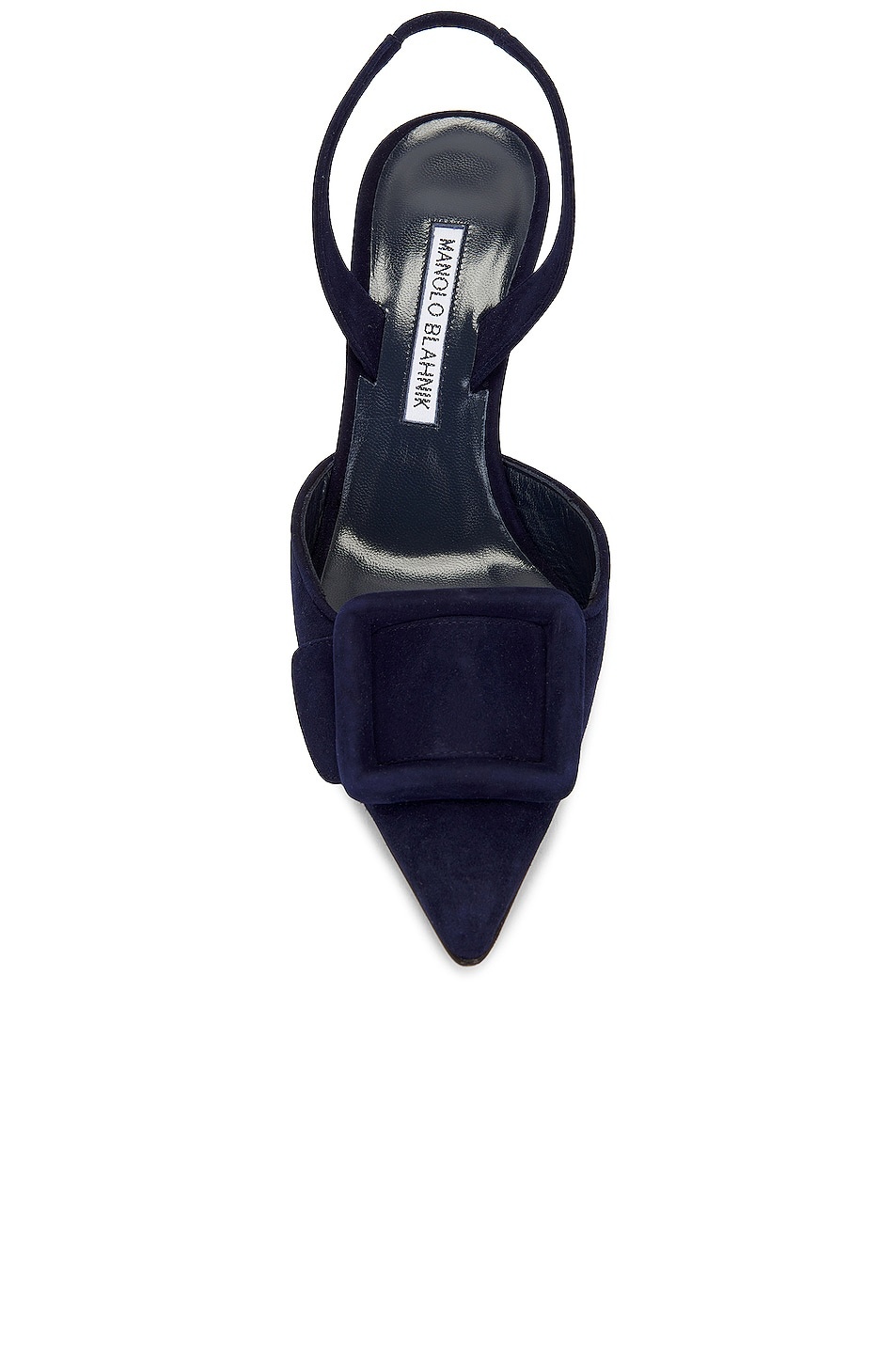 Maysli 70 Suede Slingback In Navy - 4