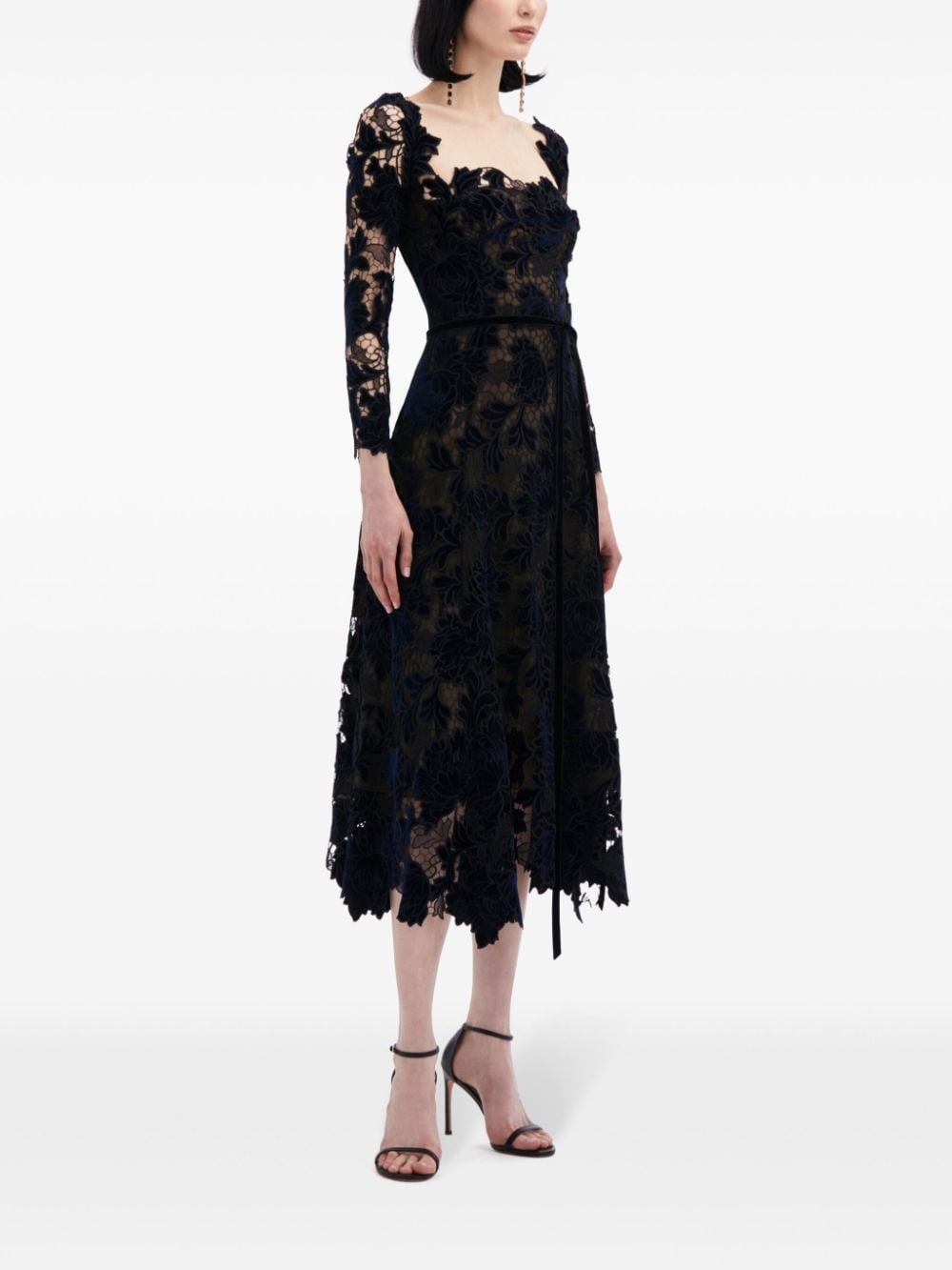 Peony Velvet dress - 3