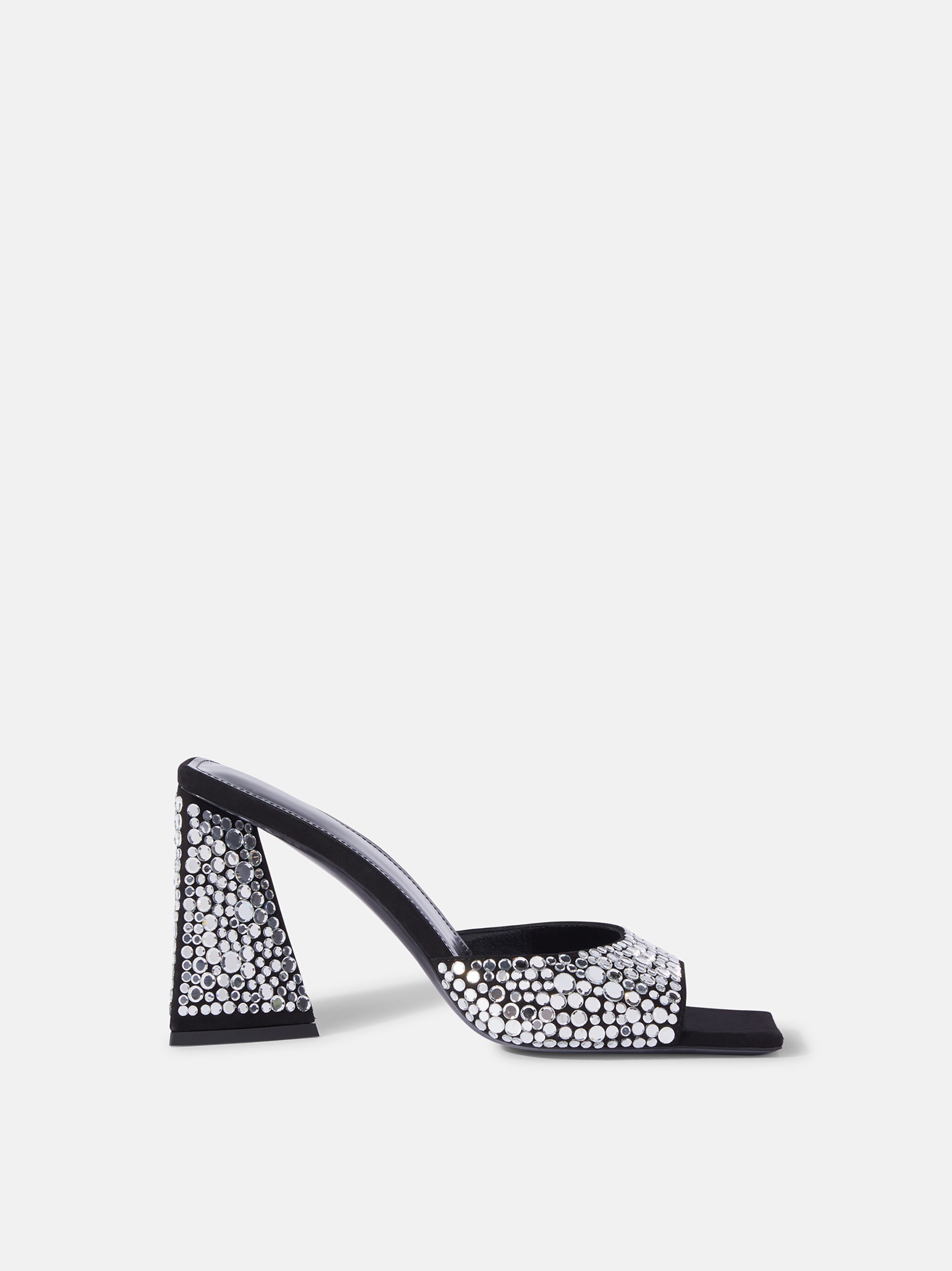 ''MINI DEVON'' BLACK AND SILVER MULE - 1