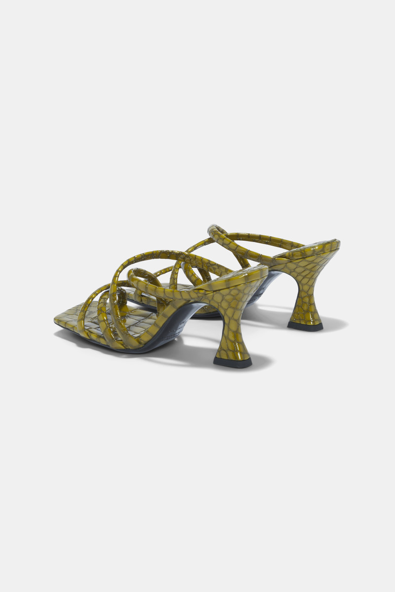 EXOTIC SHINE heeled sandal 5