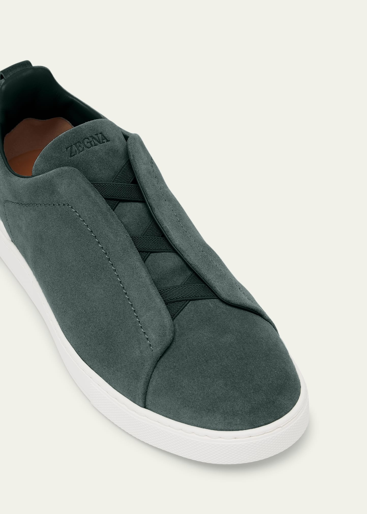 Men's Triple Stitch Suede Sneakers - 5