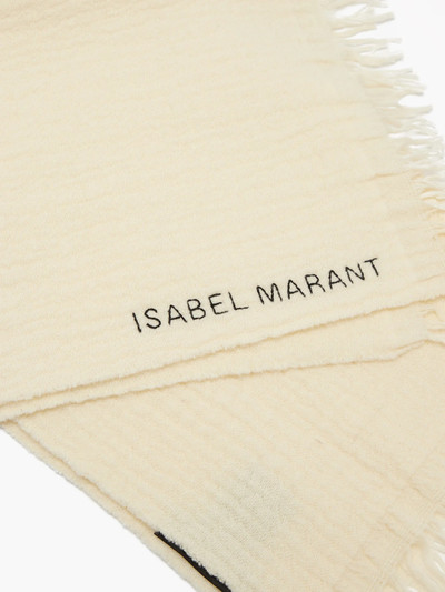 Isabel Marant Alfie wool-blend scarf outlook