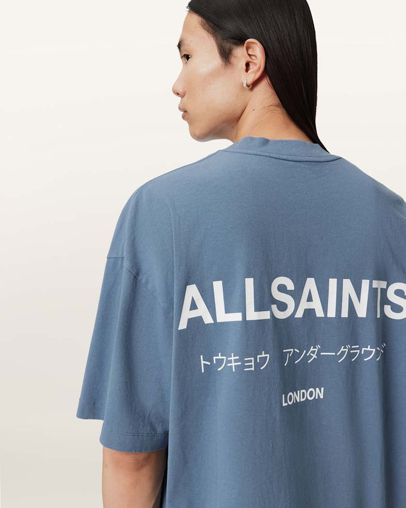 UNDERGROUND OVERSIZED CREW NECK T-SHIRT 4