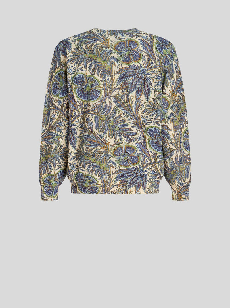 JUMPER WITH MACRO FLORAL DESIGNS 5