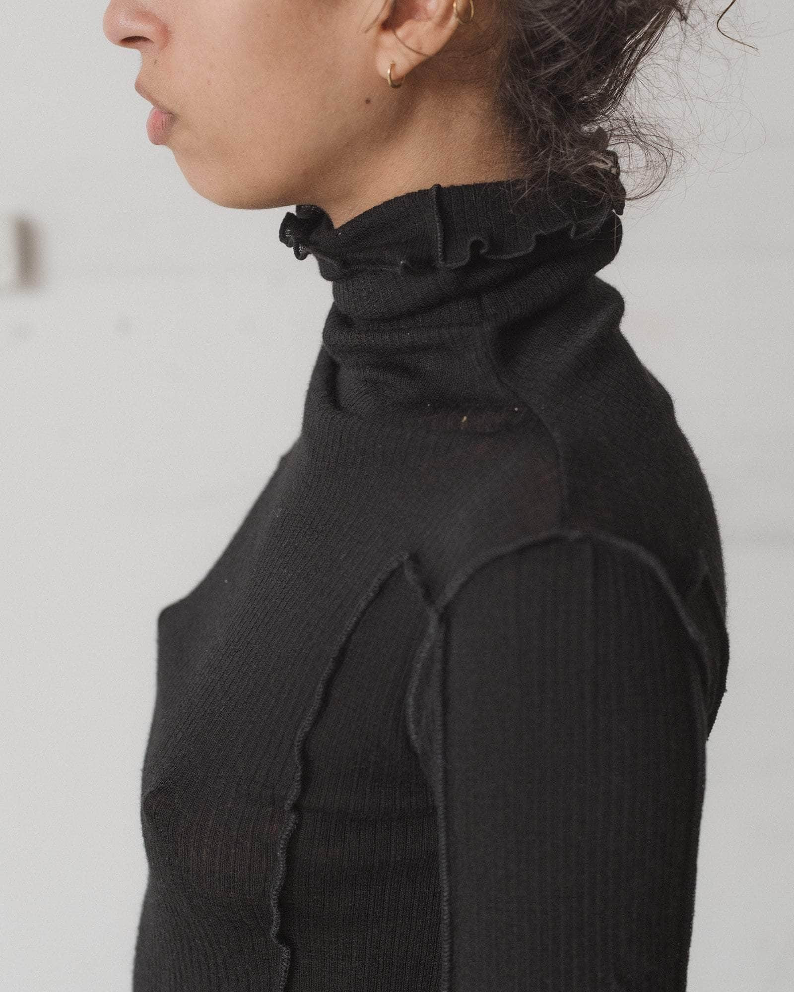 Omato Turtleneck - Fine Wool Rib - 4