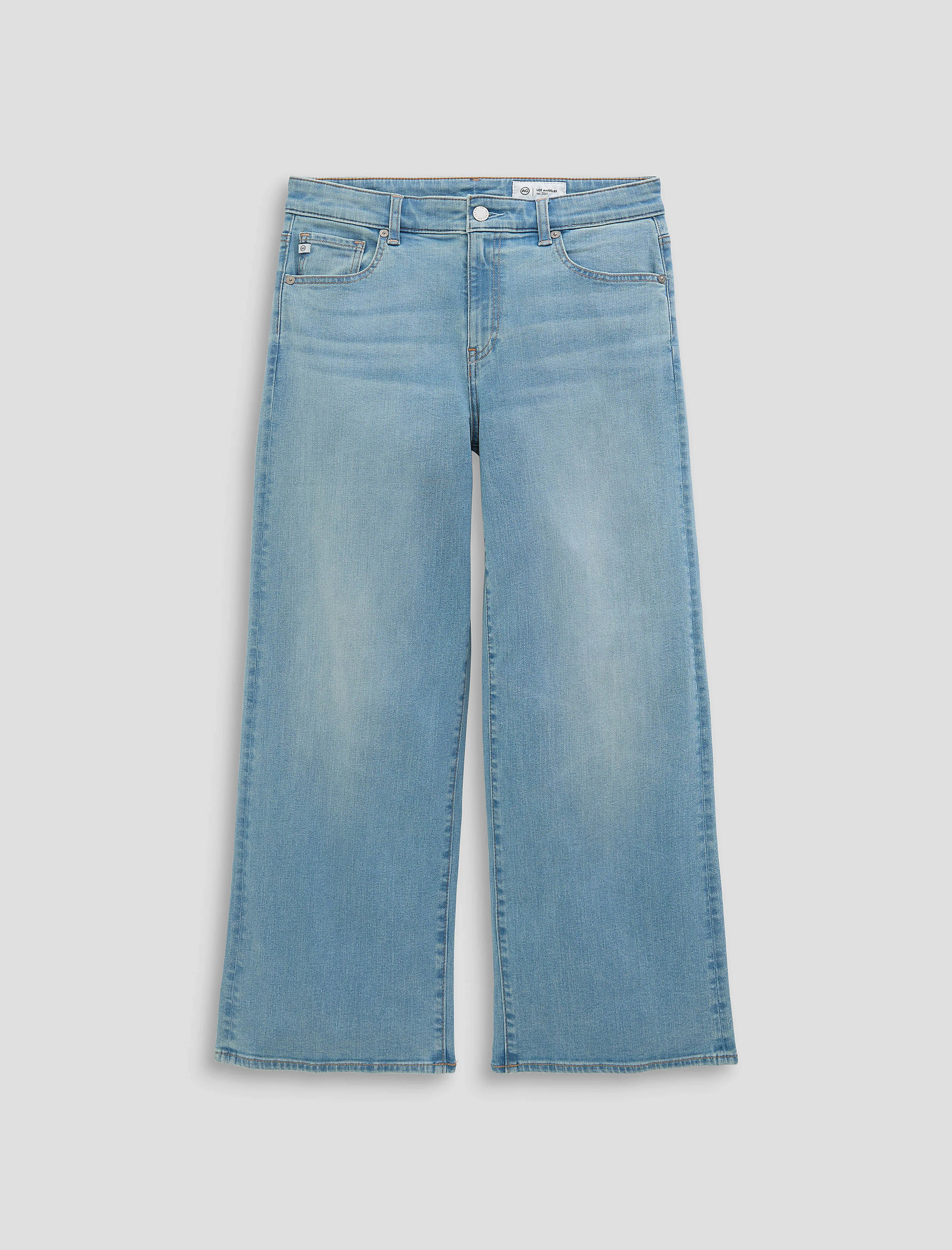 Saige Wide Leg Crop Jean - 1