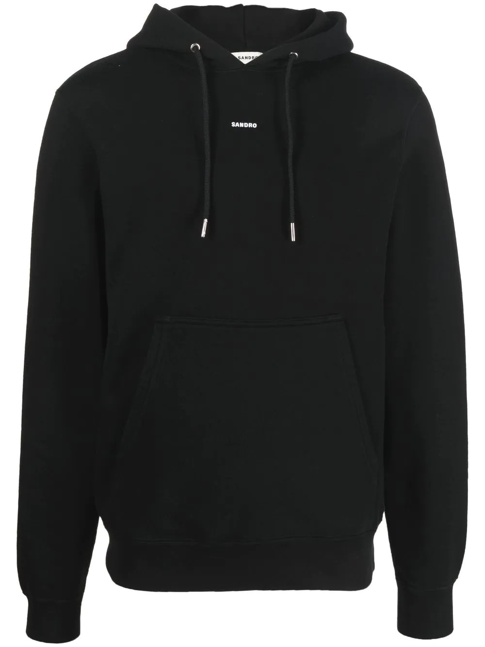 logo-print hoodie - 1