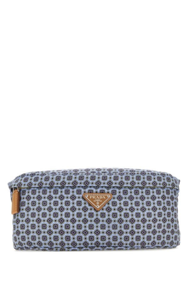 Prada Man Printed Re-Nylon Belt Bag - 1