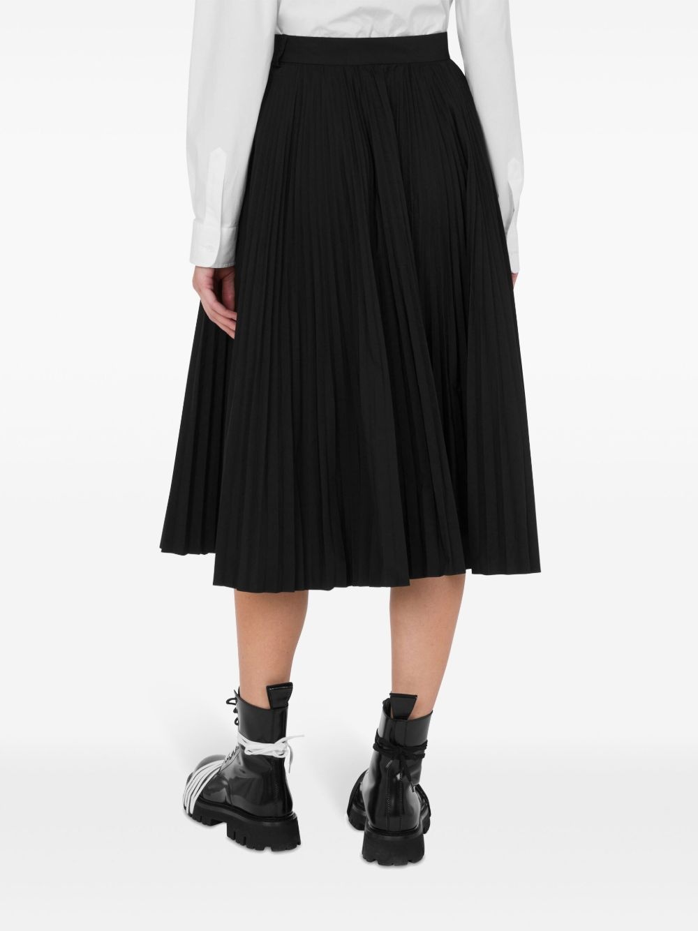 pleated midi skirt - 3
