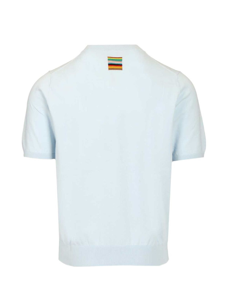 Paul Smith round-neck striped-detail T-shirt outlook