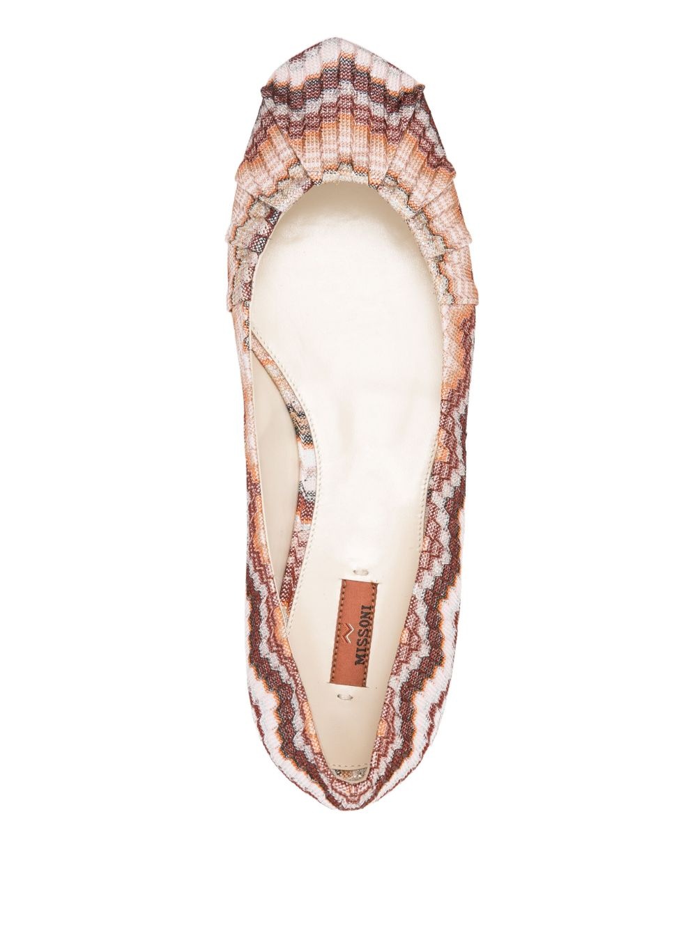 zigzag ballet flats - 4