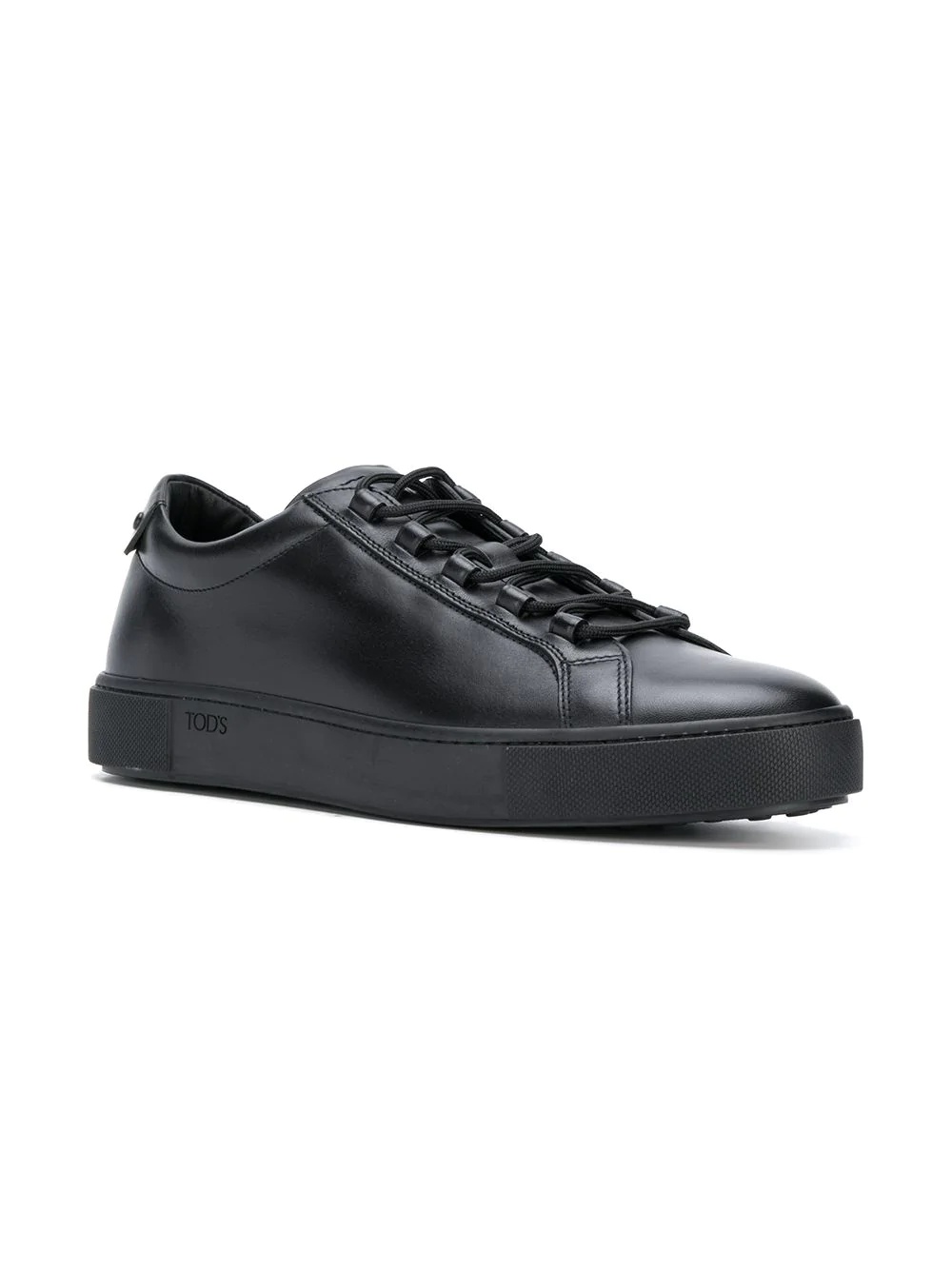 branded side lace-up sneakers - 2