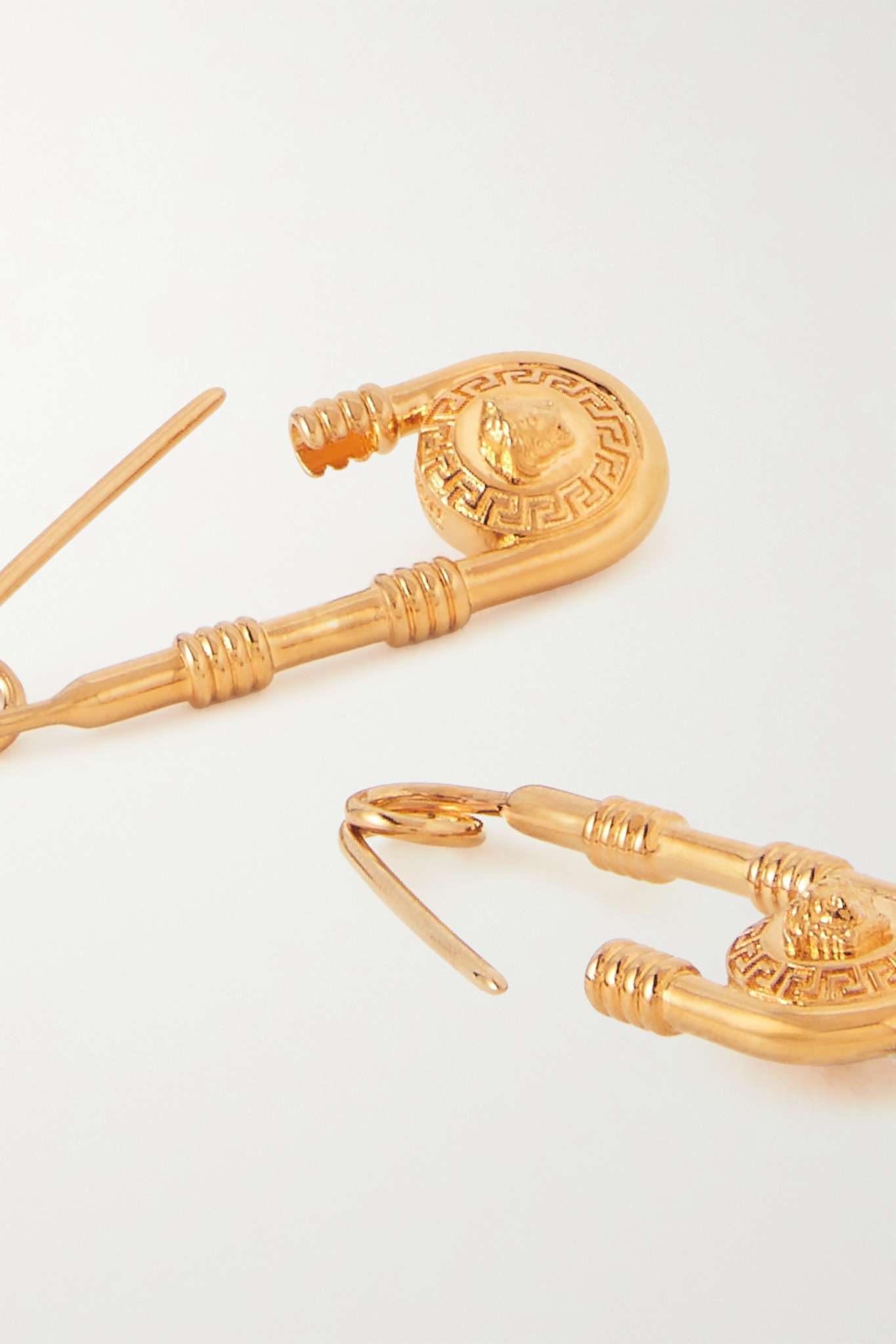 Gold-tone earrings - 3