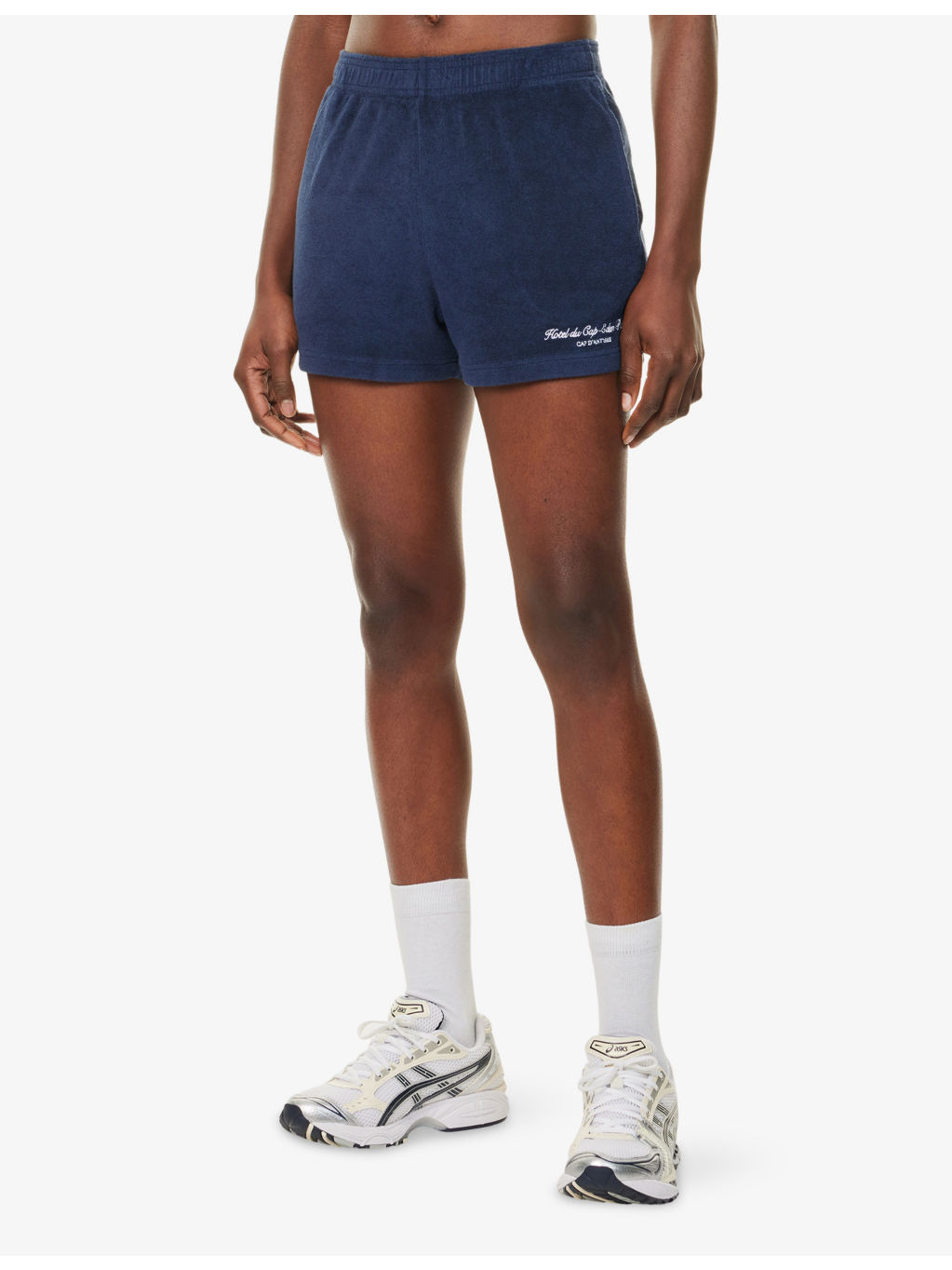 Eden Script Terry-Cotton Shorts - 3