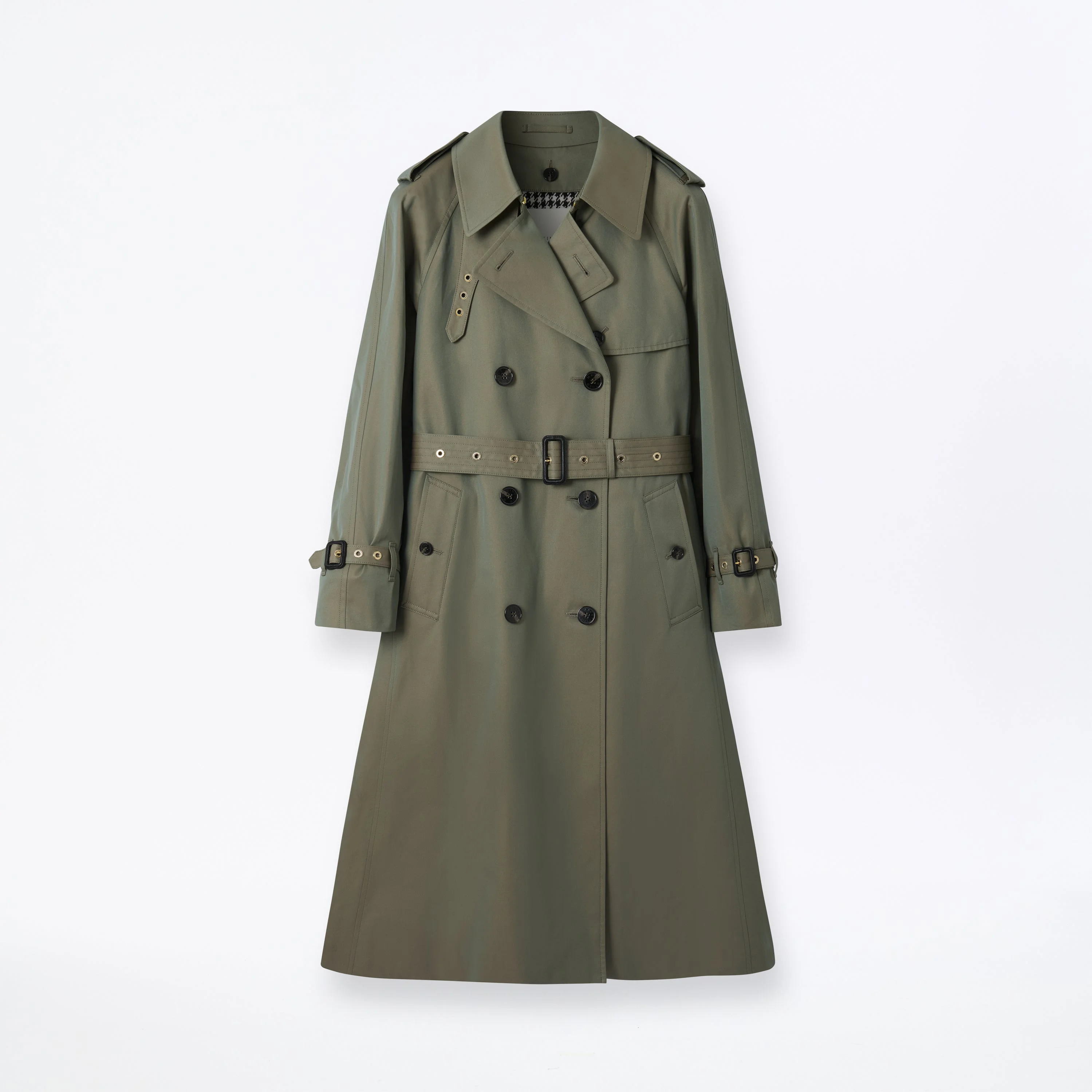 Forrest Gabardine Double Breasted Trench Coat - 1