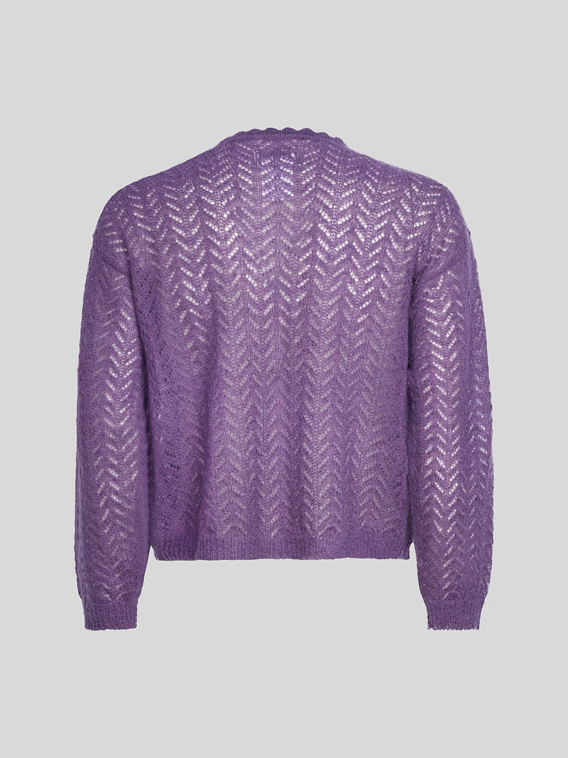 MAGLIANO Bimbo Cardigan Purple outlook