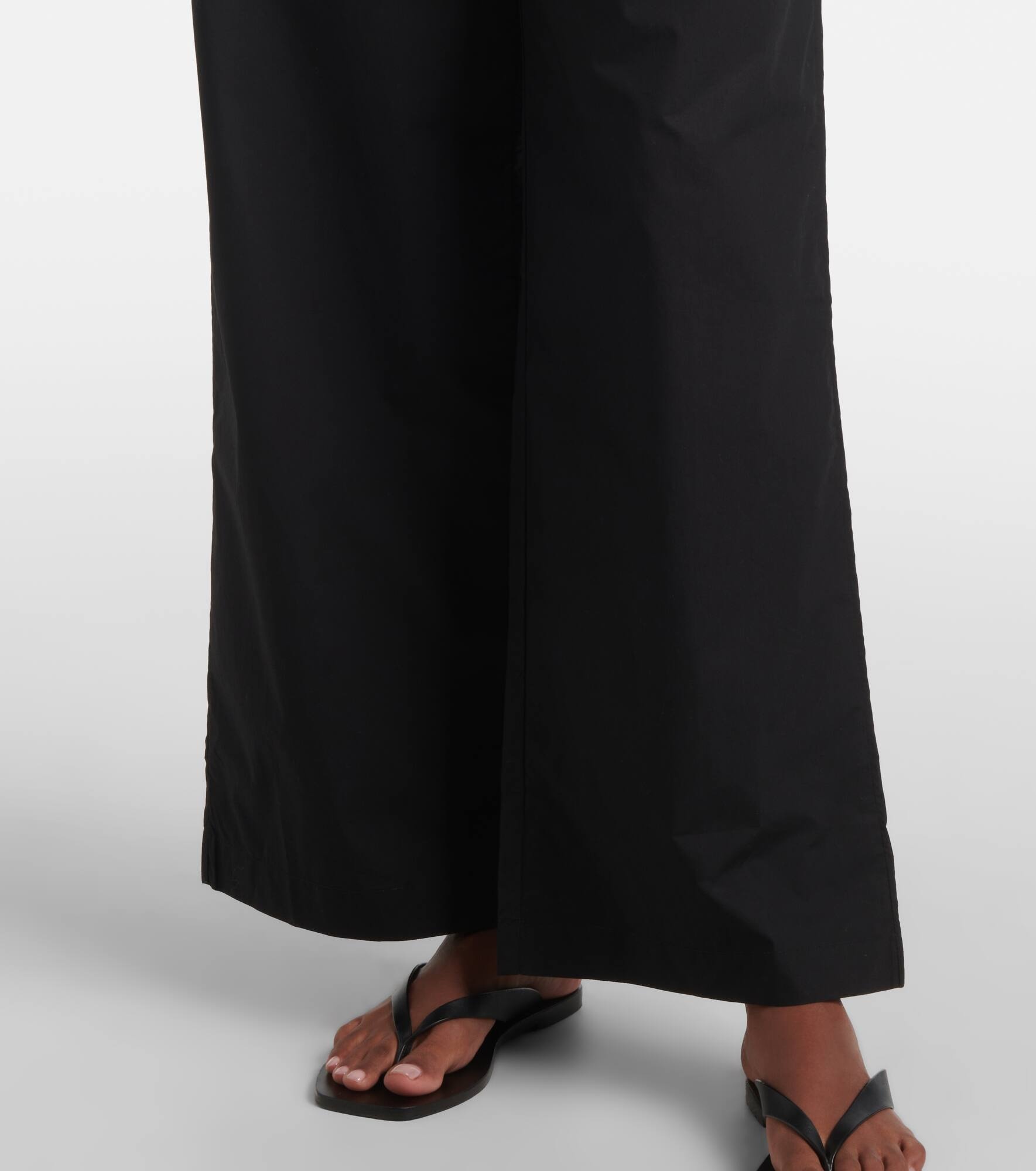 Rainey cotton wide-leg pants - 5