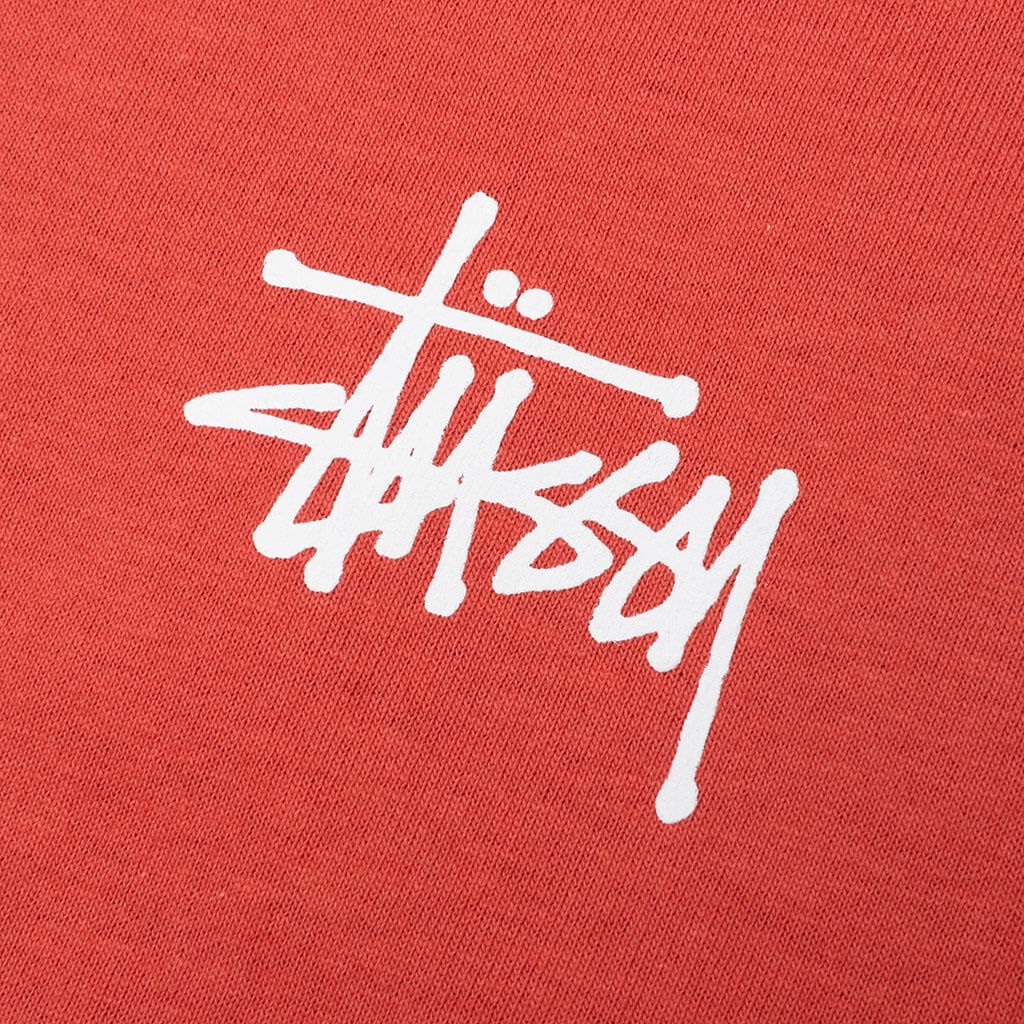 BASIC STUSSY TEE - PEPPER - 3